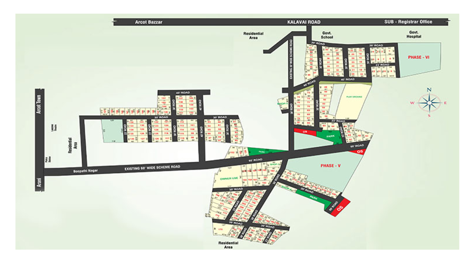 Plot For Sale in Vellore